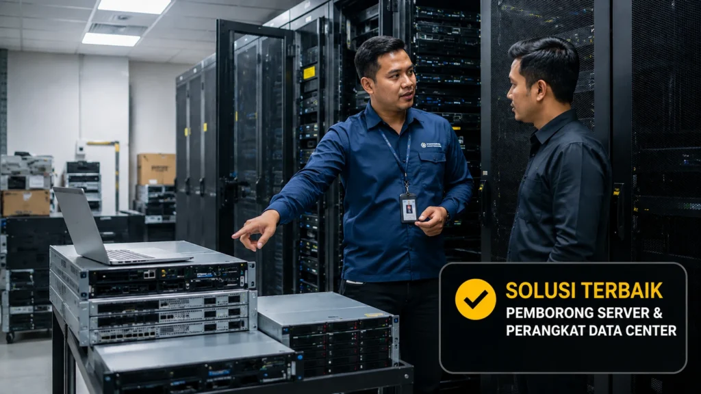 Jual beli server bekas Dell kapasitas besar di Jakarta
