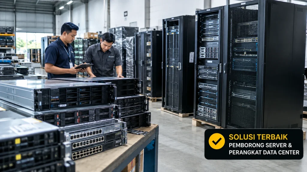 Pembelian Perangkat Data Center Bekas Pakai di Tangerang
