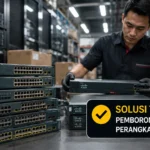 Beli perangkat jaringan Cisco bekas jumlah besar di Tangerang