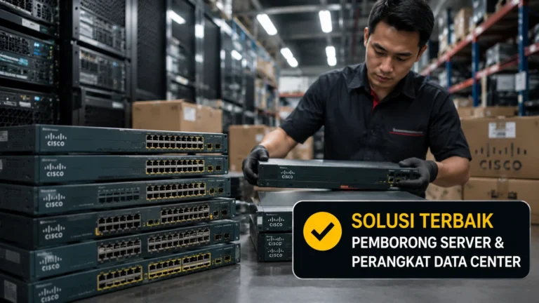 Beli perangkat jaringan Cisco bekas jumlah besar di Tangerang